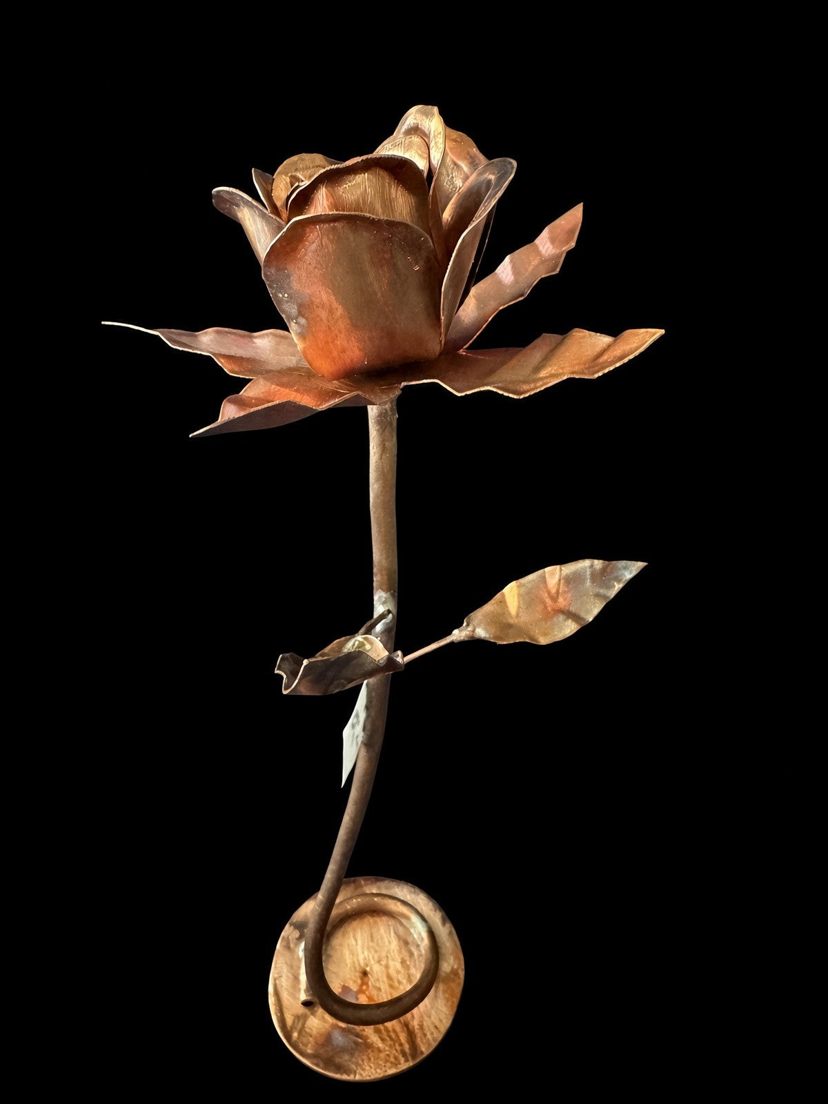 Standing Copper Rose SCR-001