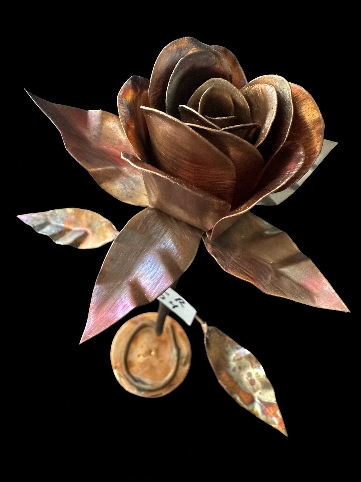 Standing Copper Rose SCR-004