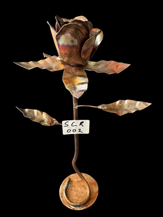 Standing Copper Rose SCR-002