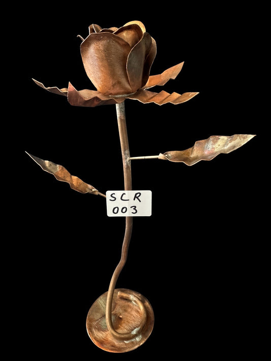 Standing Copper Rose SCR-003