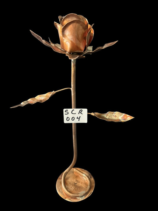 Standing Copper Rose SCR-004