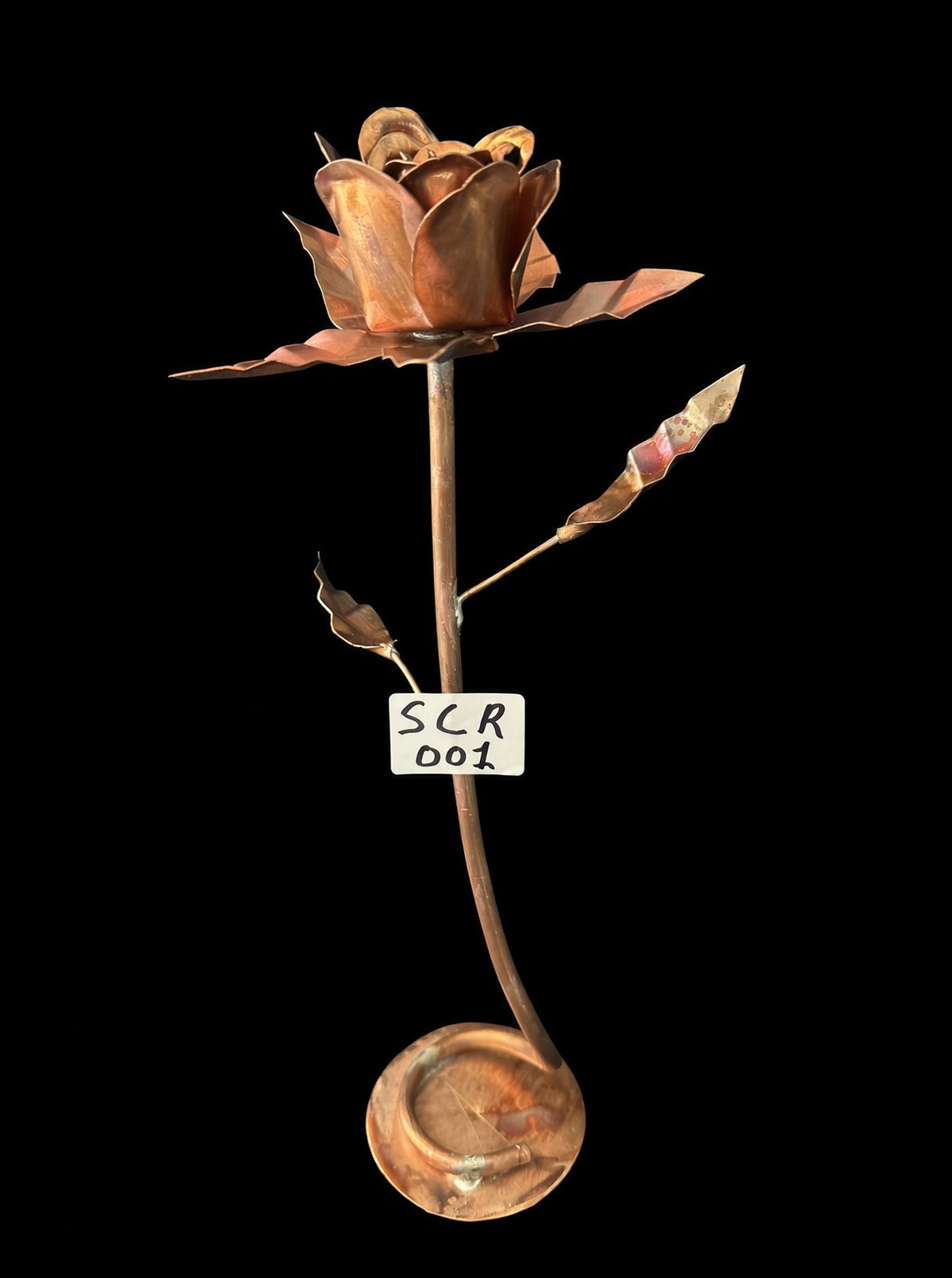 Standing Copper Rose SCR-001